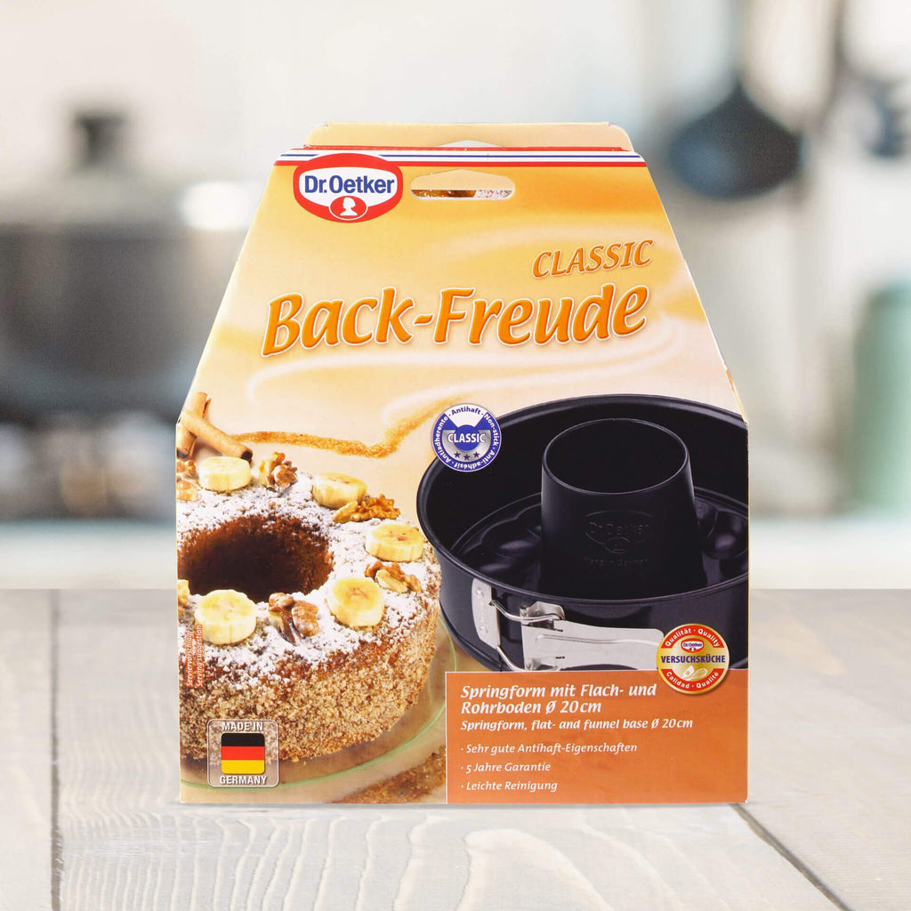Springform med flat- og rørbunn Ø20 cm non-stick - Dr. Oetker detalj av non-stick belegg
