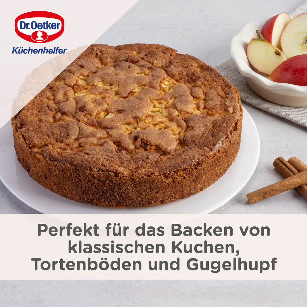 Springform med flat- og rørbunn Ø24 cm non-stick keramikk Dr. Oetker logo
