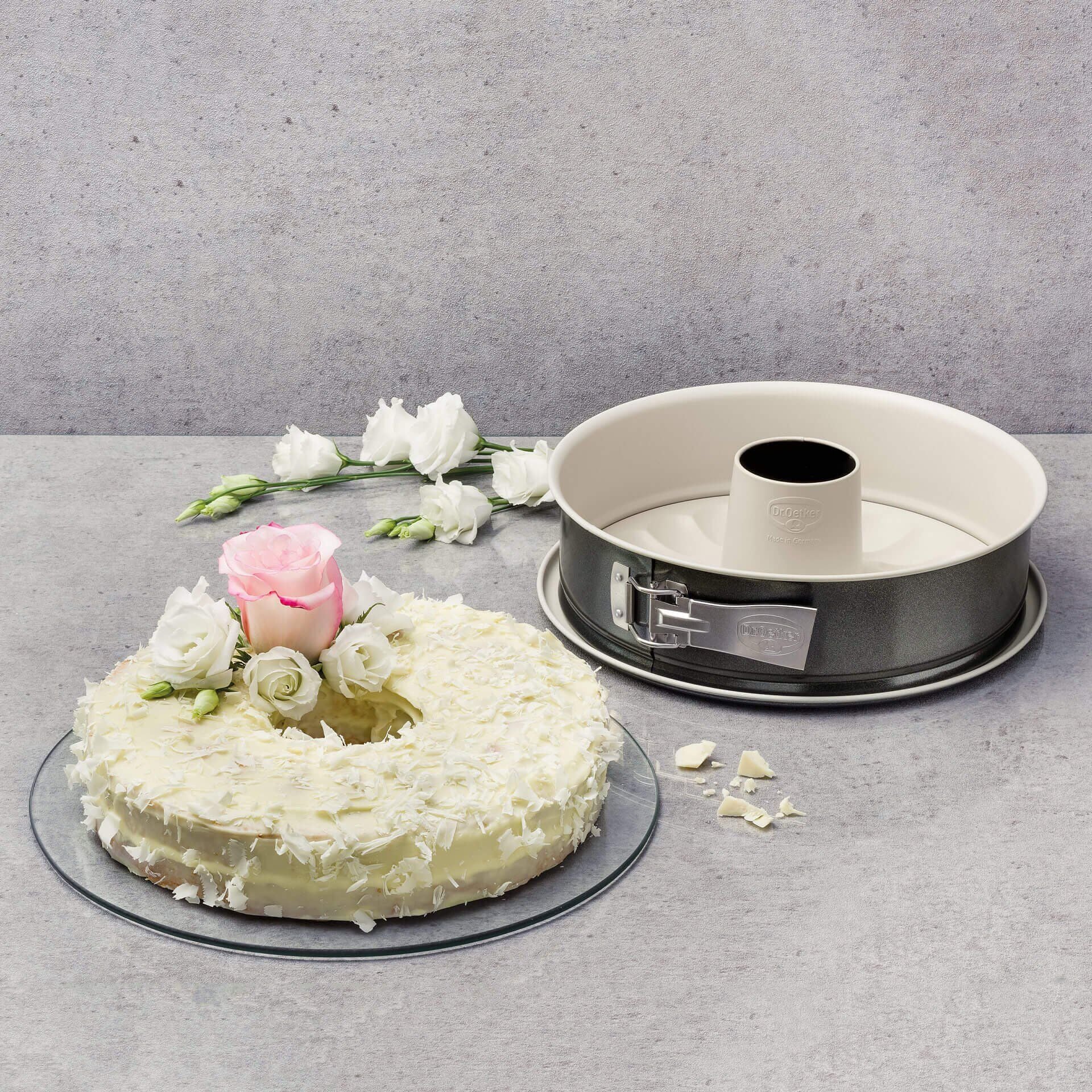 Detaljbilde av non-stick belegg på Springform Dr. Oetker