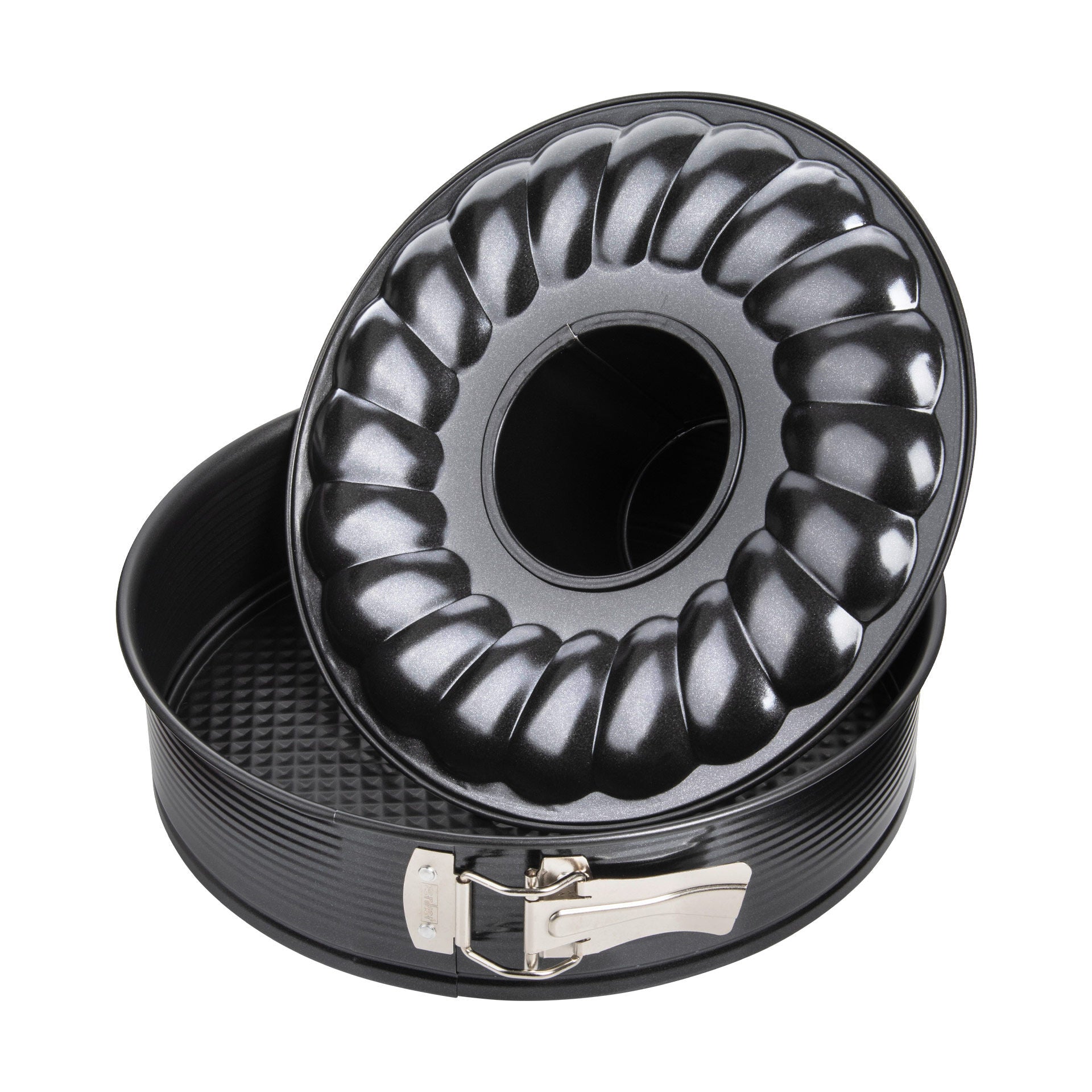 Springform med flat- og rørbunn non-stick Ø26 cm - Zenker forfra