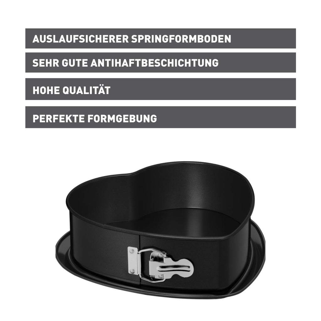 Springform hjerteform 25x26 cm non-stick - KAISER Inspiration nærbilde av non-stick belegg