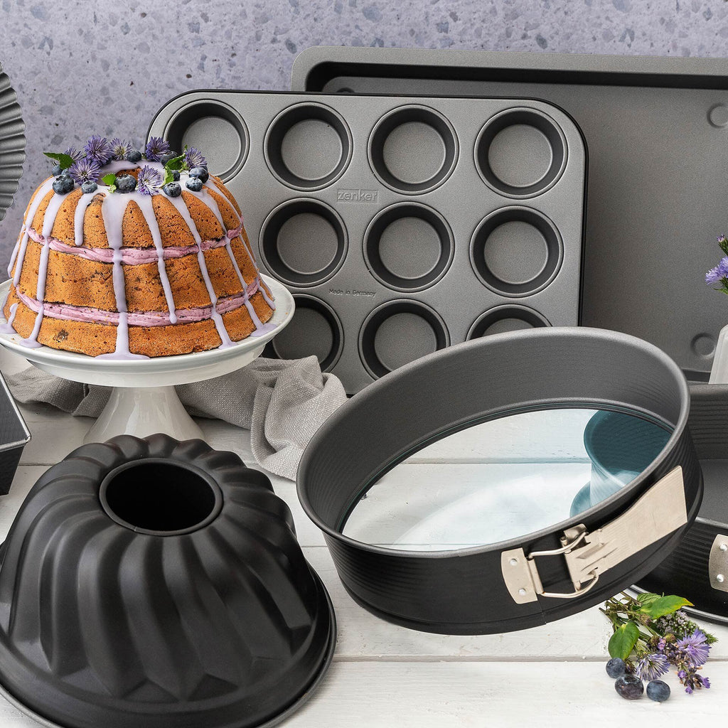 Nærbilde av glassbunn på Springform med glassbunn Ø26 cm non-stick - Zenker