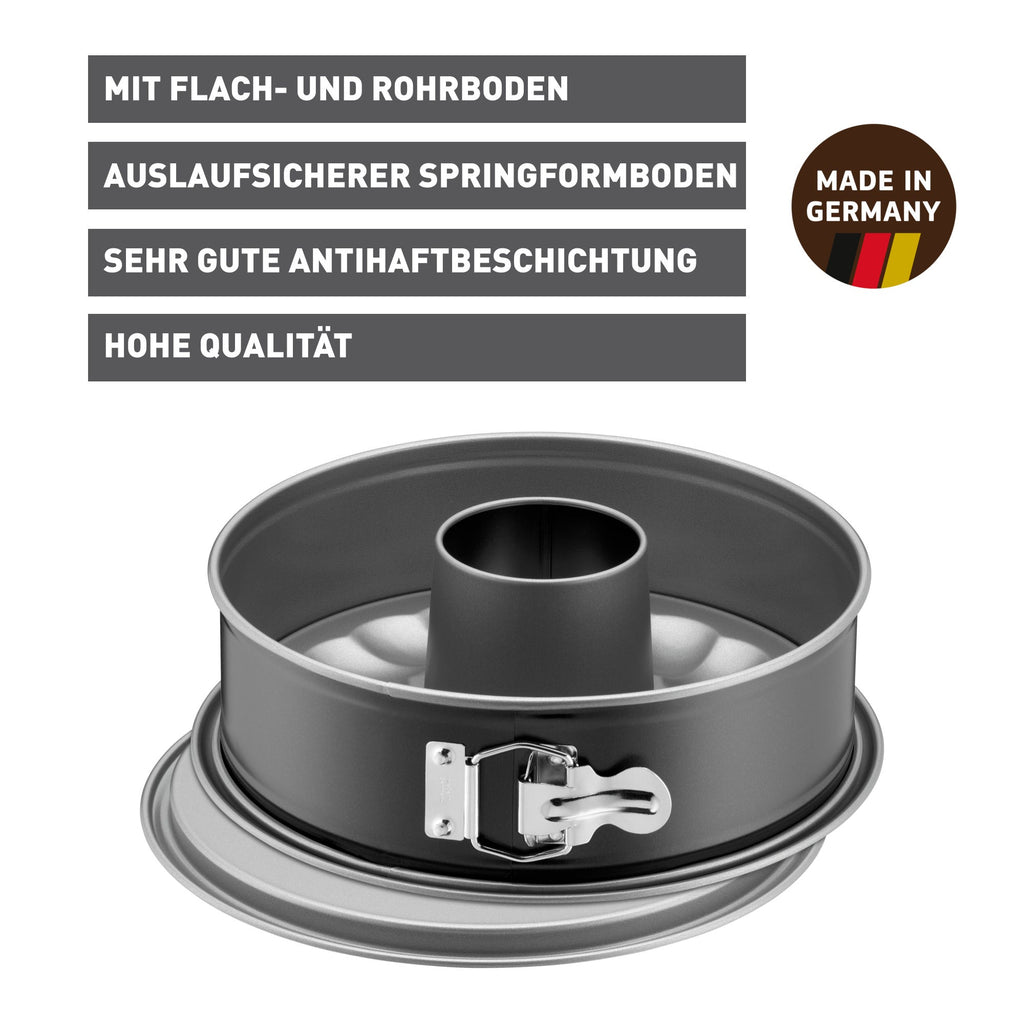 Montert Springform med rørbunn Ø28 cm non-stick - KAISER Inspiration