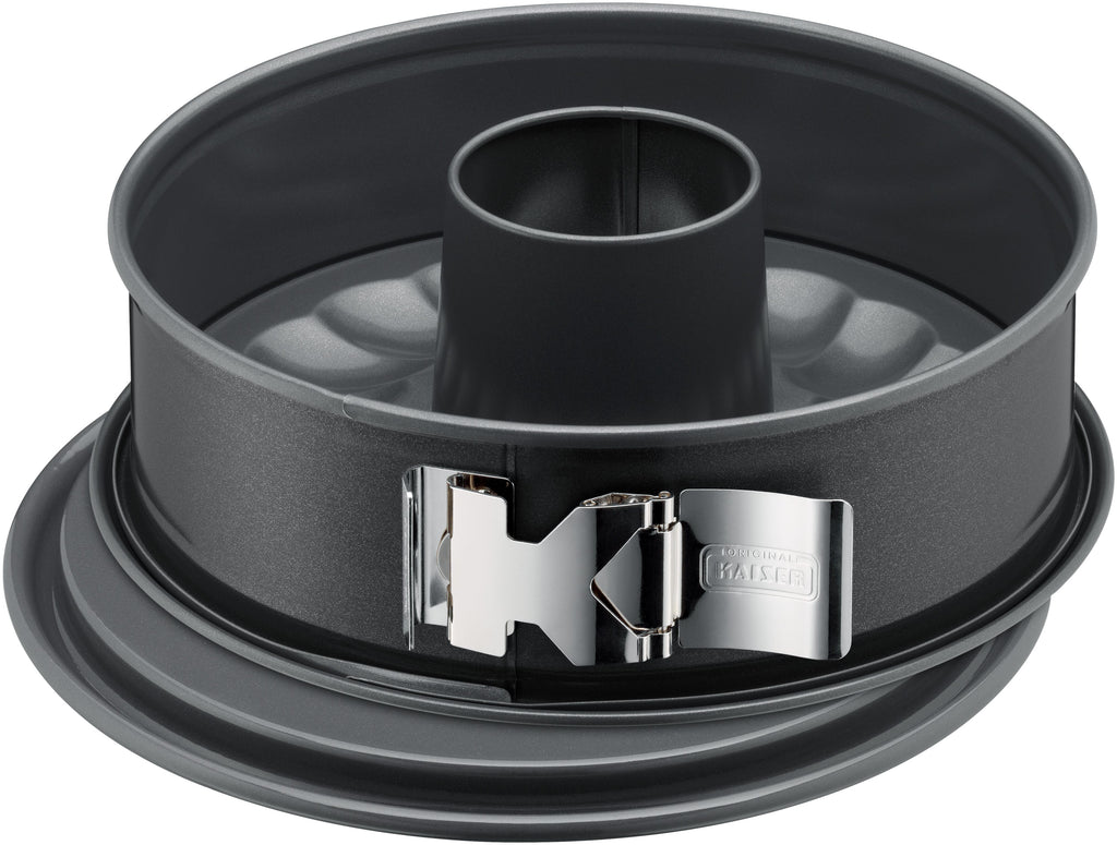 Springform med rørbunn og SafeClick 28 cm non-stick Kaiser forfra