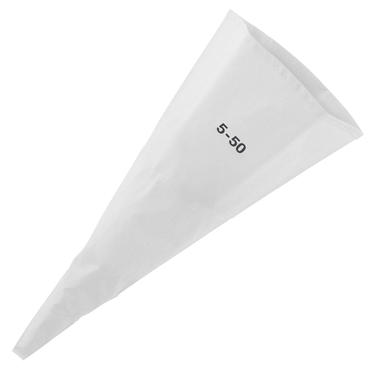 Sprøytepose bomull 50 cm kokefast FMprofessional forfra