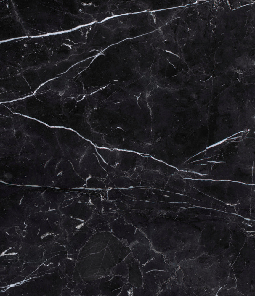Spruttbeskyttelse glass marmor svart 60 x 70 cm forfra