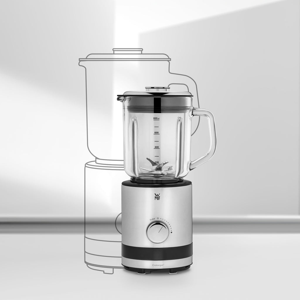 Standmikser 0,8 L glass 400W 5 hastigheter - WMF samlet