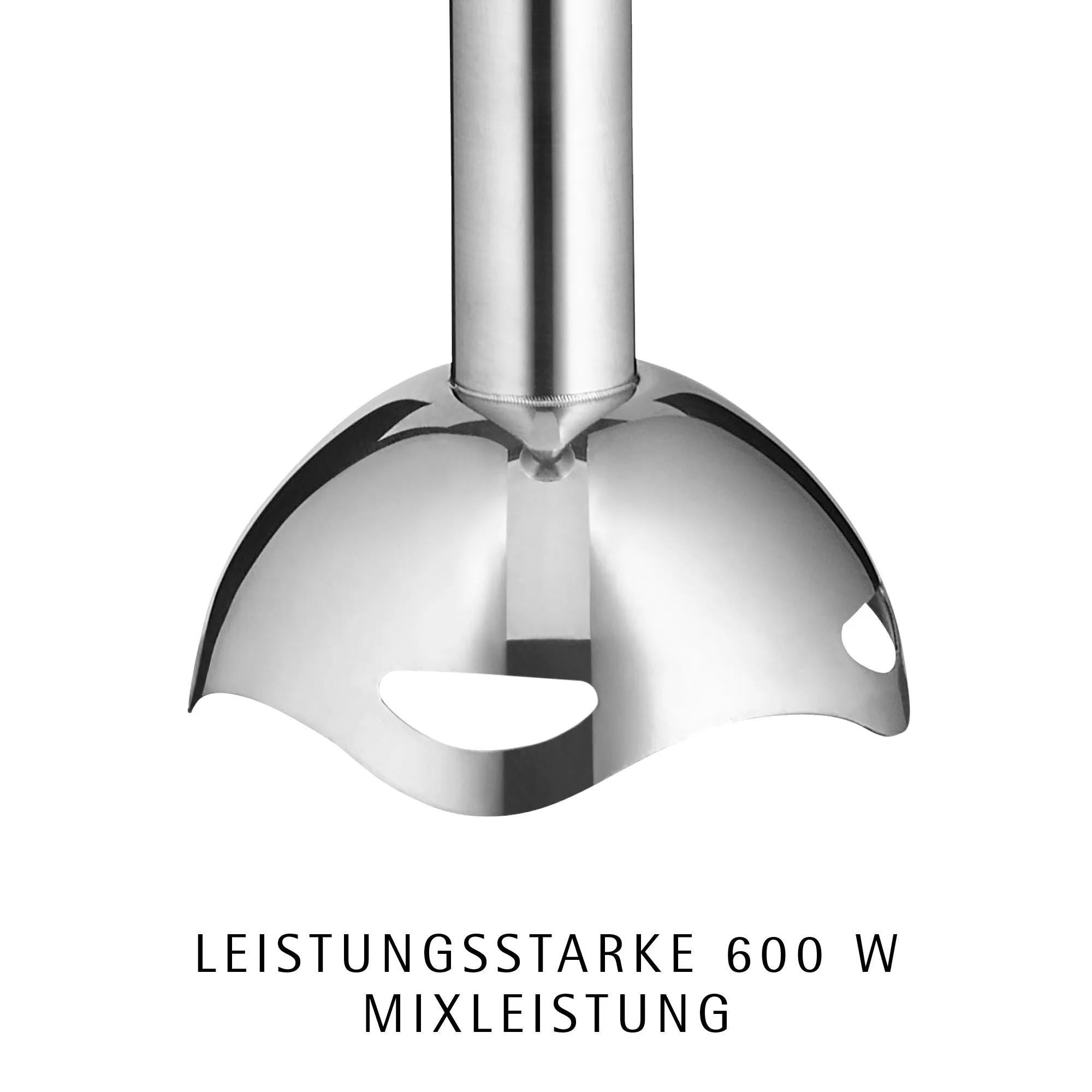 Stavmikser Kult X Edition 600W rustfritt stål - WMF sideprofil