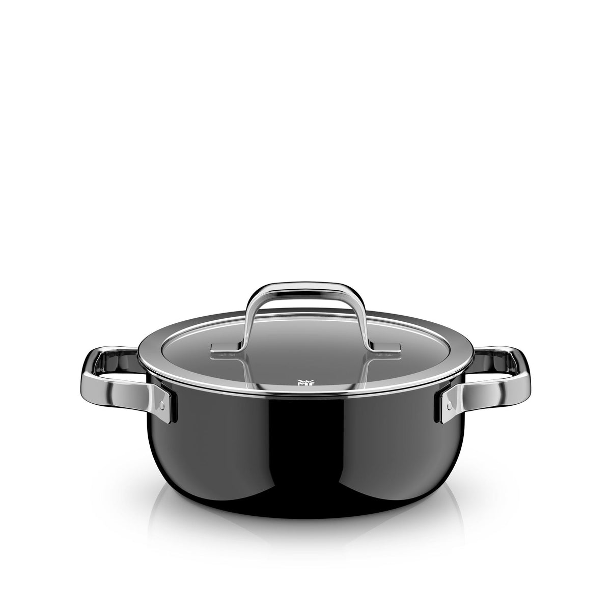 Stekegryte Fusiontec Mineral Pro med lokk 20 cm forfra