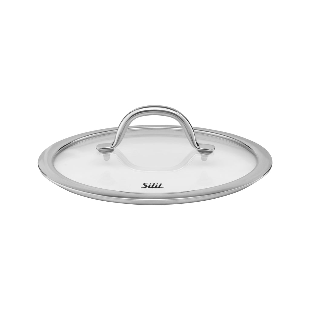 Bakside av Stekegryte Silargan® Passion 24 cm med glasslokk rød 4,4 L