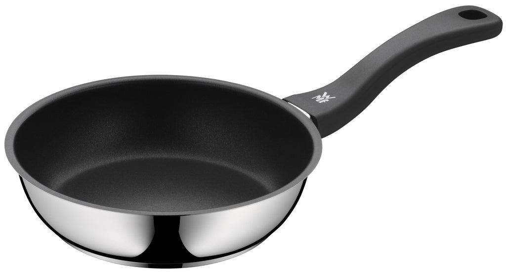 Stekepanne 20 cm non-stick rustfritt stål fra forfra