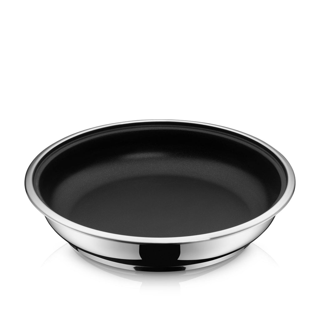 Stekepanne 28 cm non-stick avtakbart håndtak rustfritt stål forfra