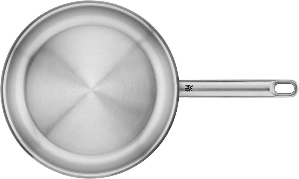 Nærbilde av stekeflaten på Stekepanne 28 cm rustfritt stål induksjon ovnssikker - WMF