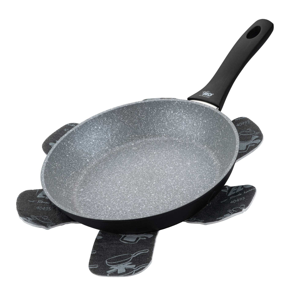 Stekepanne Basalt Ø24 cm non-stick med pannebeskytter - ELO forfra