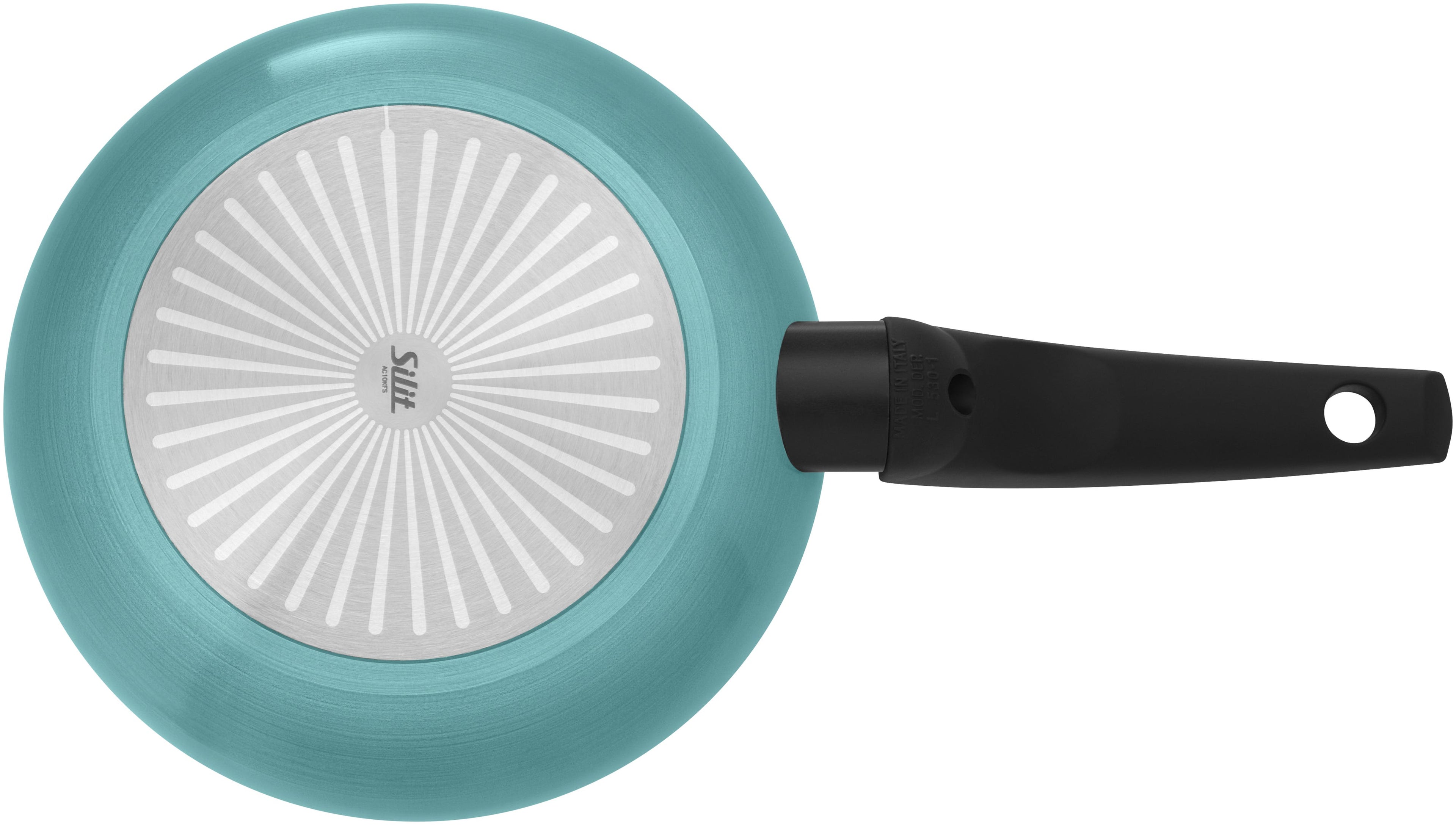 Stekepanne Belluna 20 cm non-stick aluminium grønn bakside