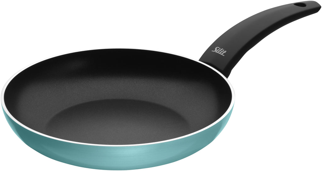 Stekepanne Belluna 24 cm non-stick aluminium grønn forfra