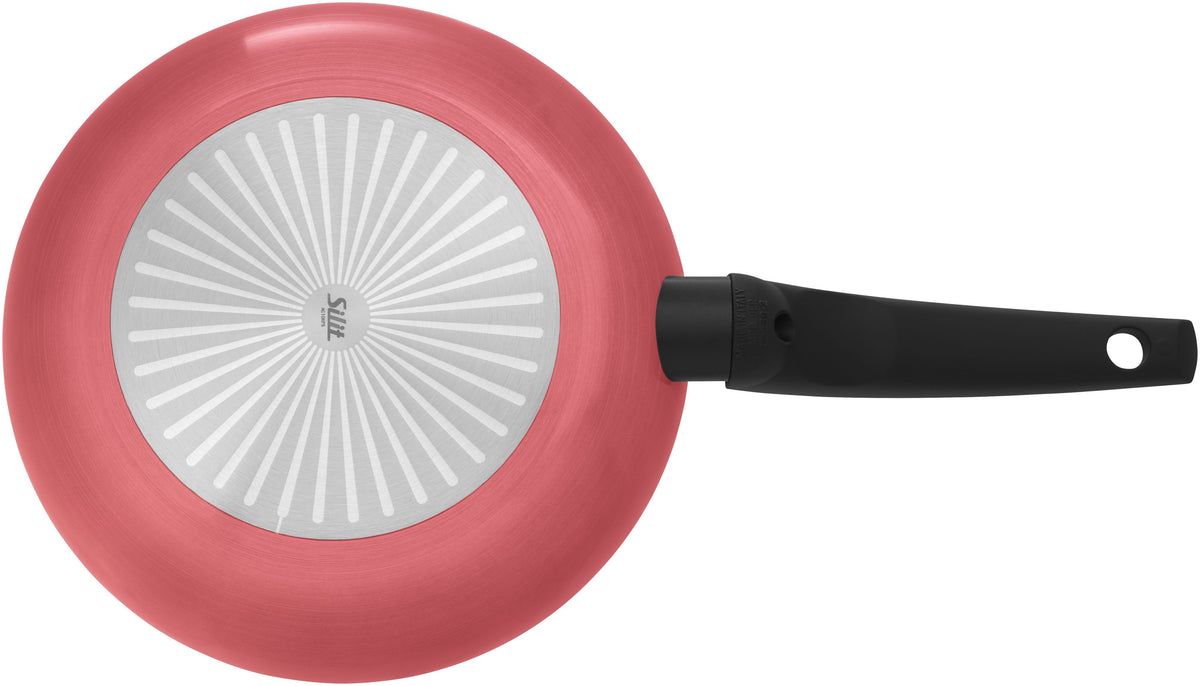 Stekepanne Belluna 24 cm non-stick aluminium rosé bakside
