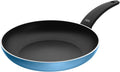 Stekepanne Belluna 28 cm non-stick aluminium blå forfra