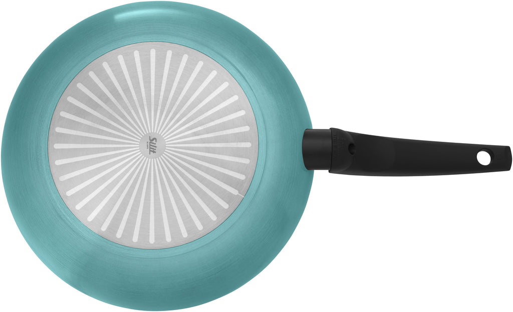Stekepanne Belluna 28 cm non-stick aluminium grønn bakside