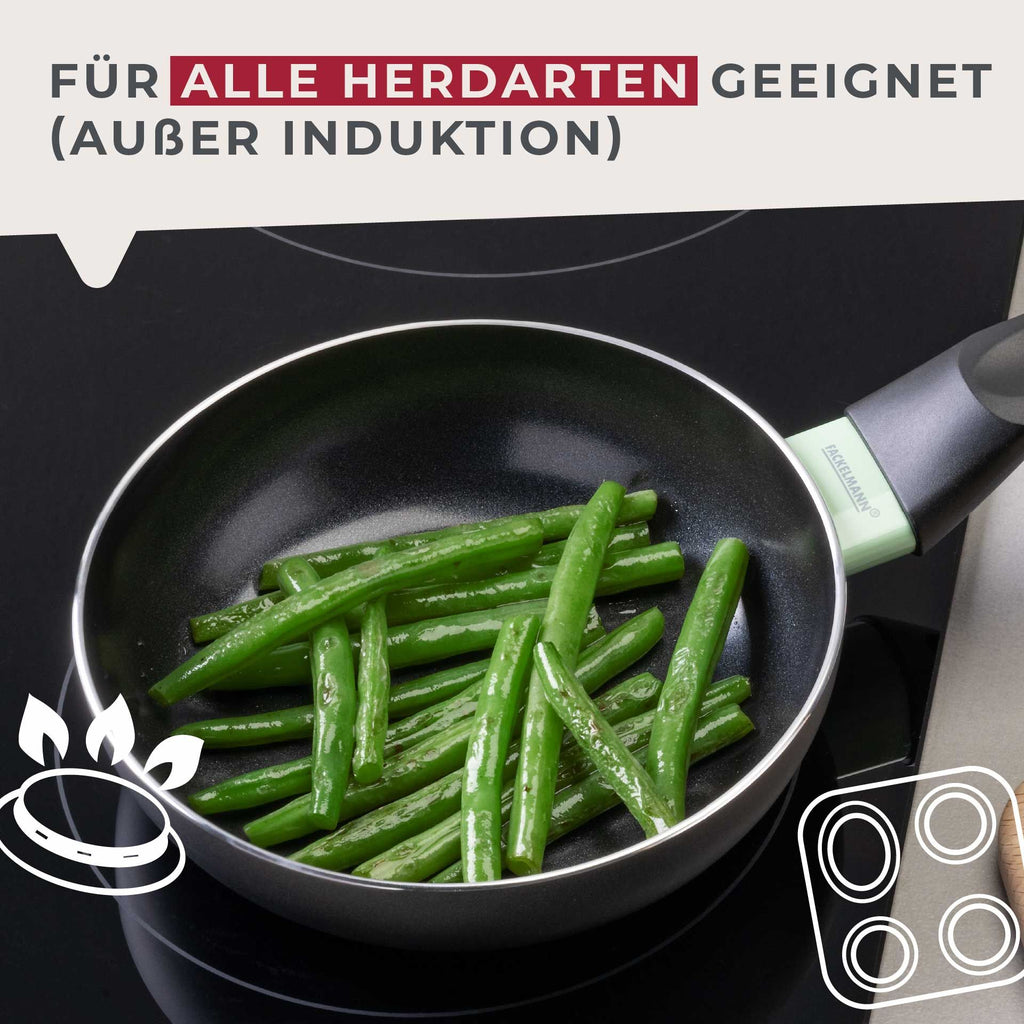 Oversiktsbilde av Stekepanne Brandao keramikk non-stick Ø16 cm