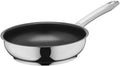 Stekepanne Calabria 20 cm rustfritt stål non-stick forfra