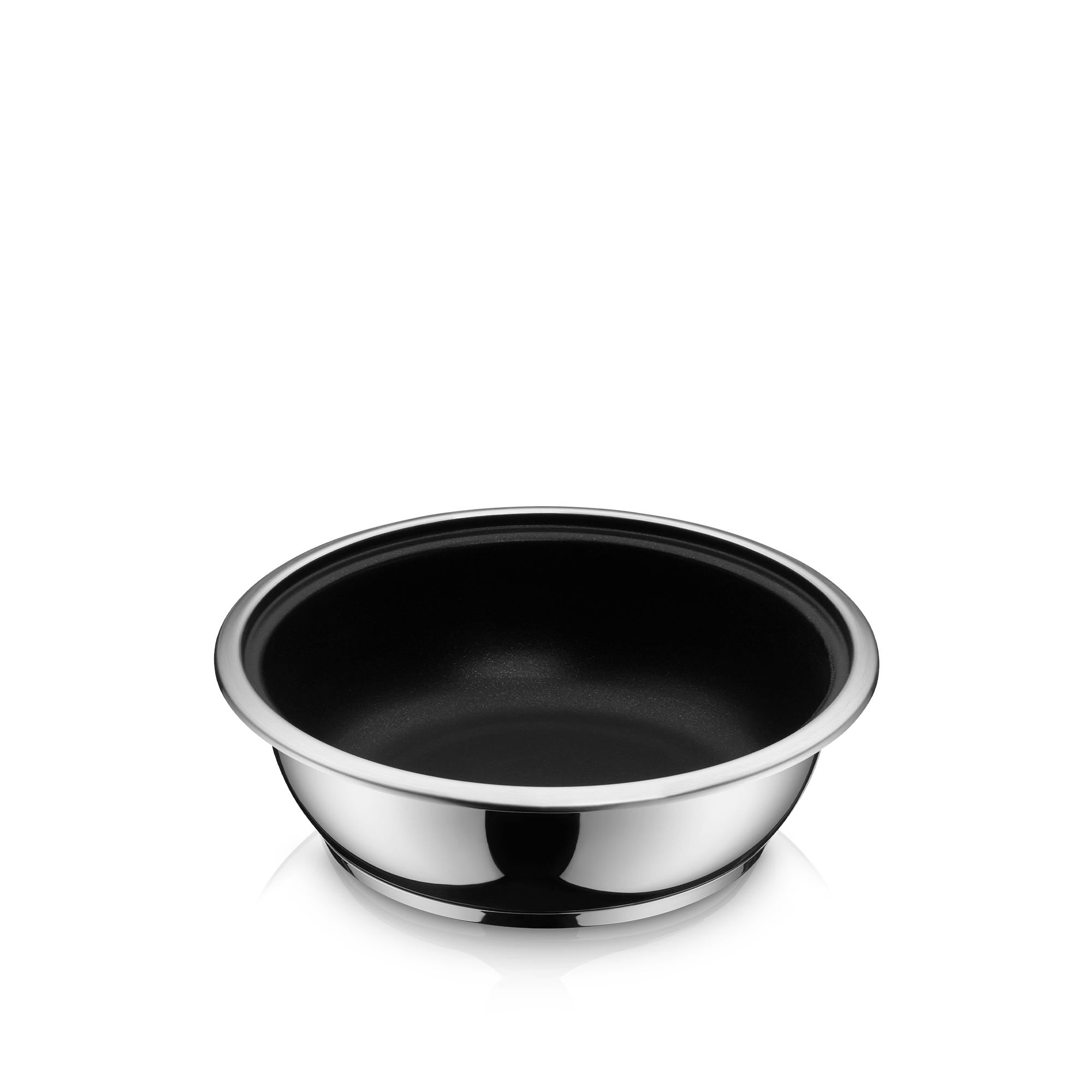 Stekepanne Click&Serve 20 cm non-stick rustfritt stål forfra