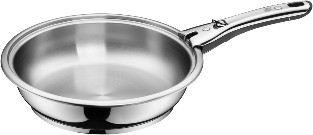 Stekepanne Click&Serve 24 cm med glasslokk og avtakbart håndtak