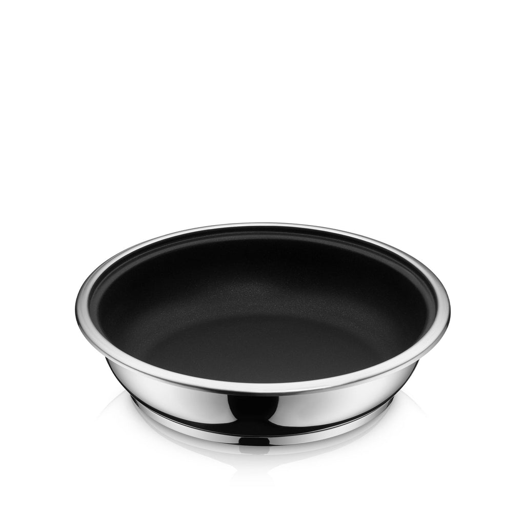 Stekepanne Click&Serve 24 cm non-stick rustfritt stål forfra