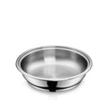 Stekepanne Click&Serve 24 cm rustfritt stål forfra
