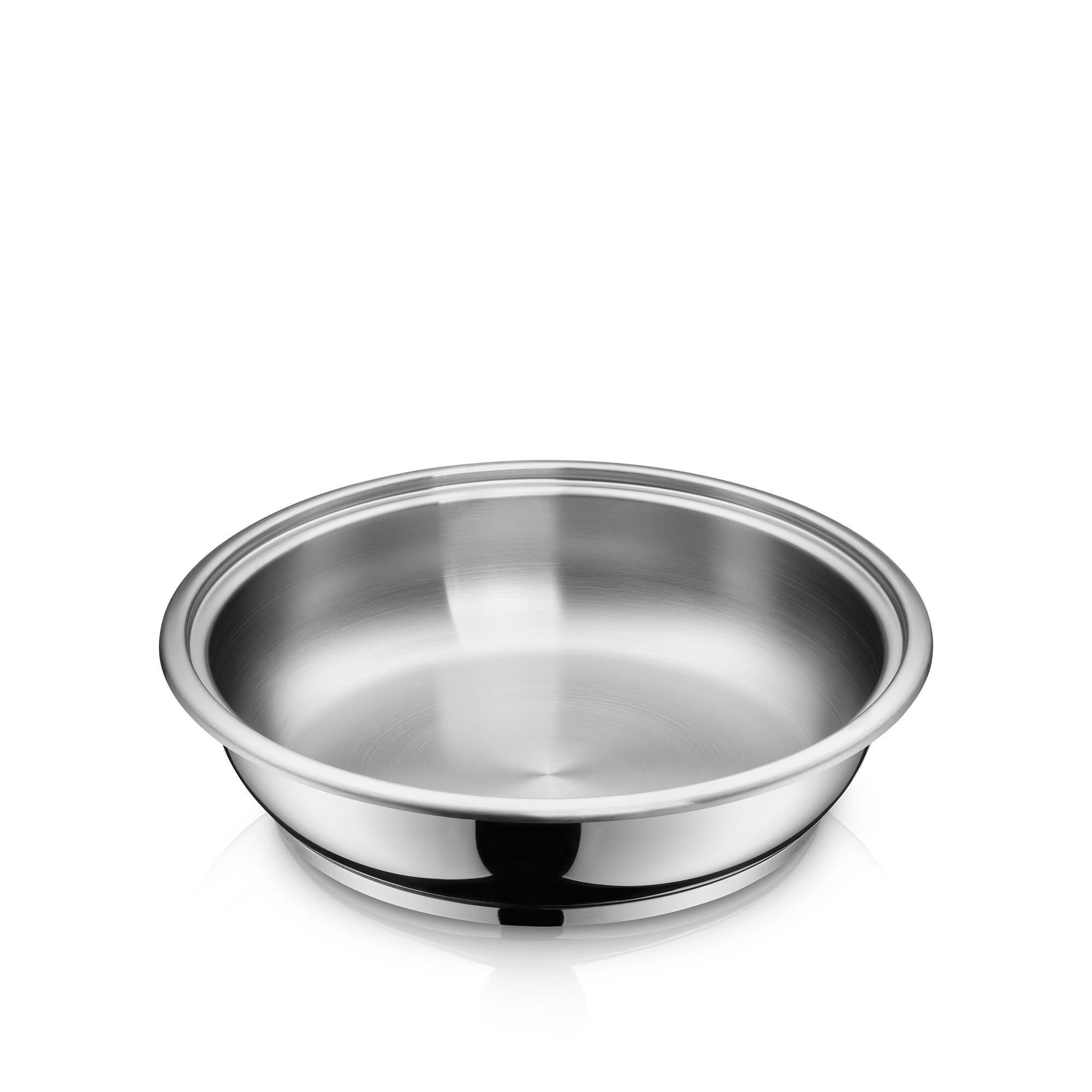 Stekepanne Click&Serve 24 cm rustfritt stål forfra