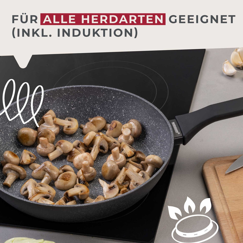 Stekepanne Cosmo non-stick Ø28 cm - Fackelmann sideprofil