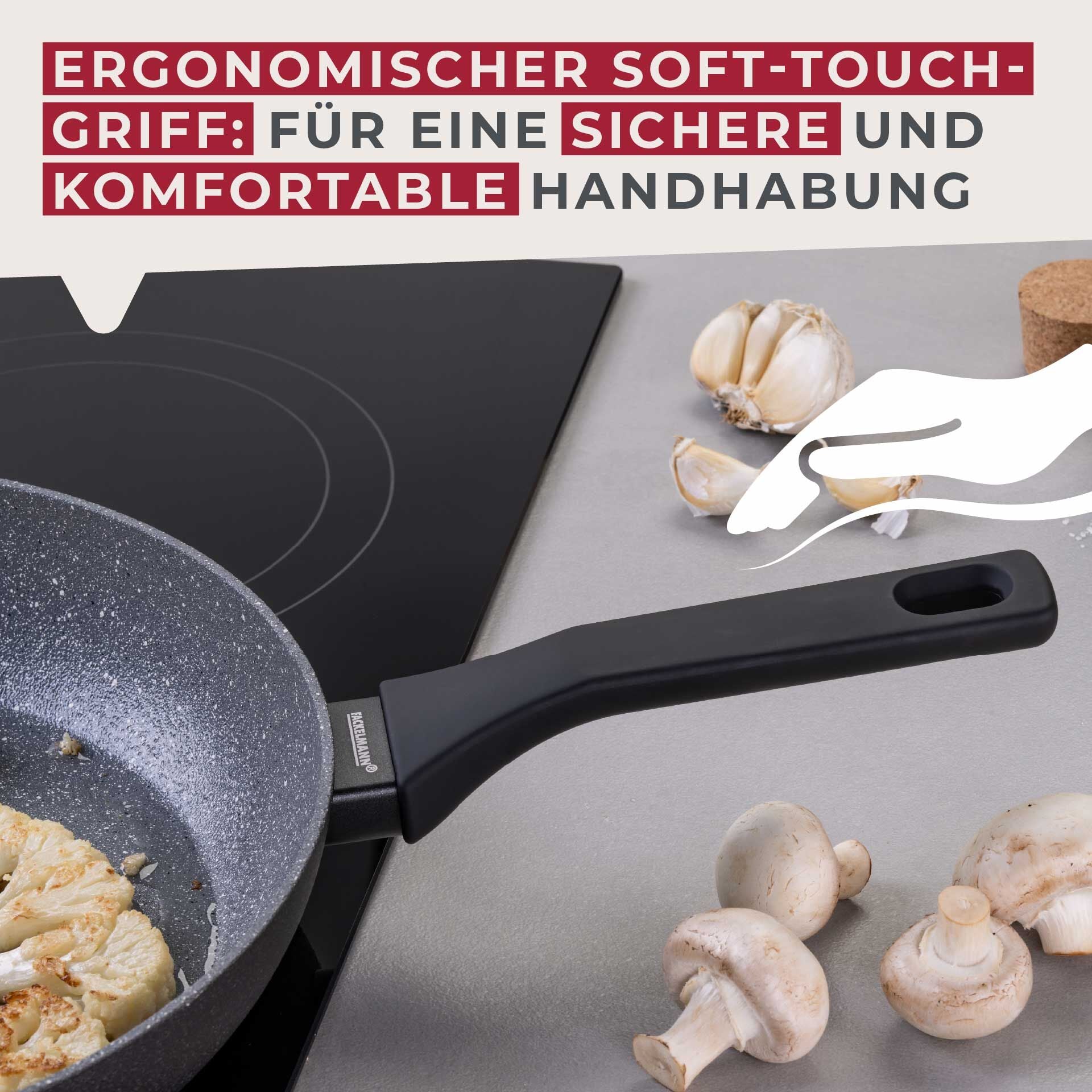 Stekepanne Cosmo non-stick Ø28 cm - Fackelmann oversikt