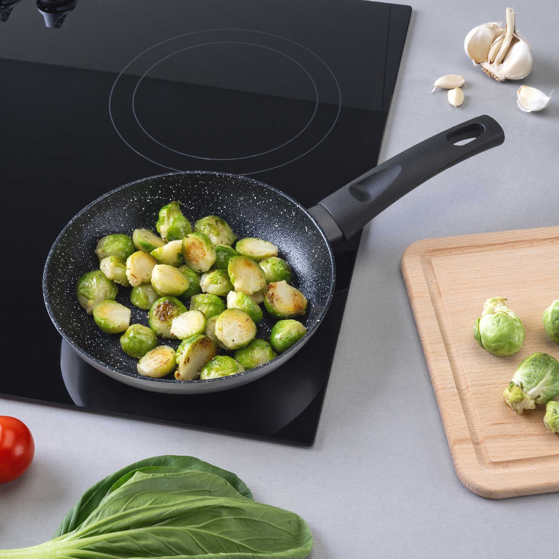 Stekepanne Crisp keramikk non-stick Ø20 cm - Fackelmann detaljbilde av grep