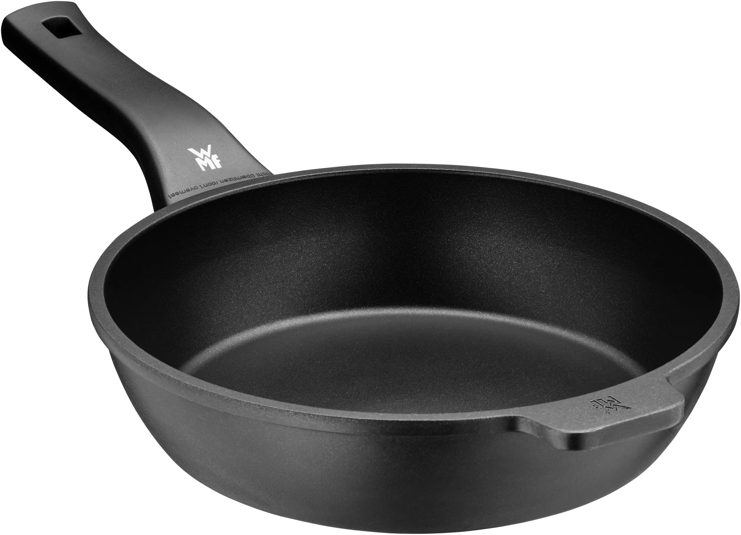 Stekepanne dyp 24 cm non-stick PermaDur aluminiumstøp - WMF montert på kokeplate