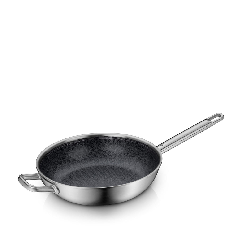 Stekepanne dyp 28 cm rustfritt stål non-stick induksjon - WMF forfra