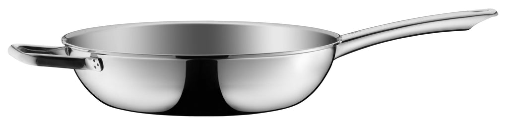 Stekepanne dyp 28 cm rustfritt stål non-stick induksjon - WMF Profi Resist bakside