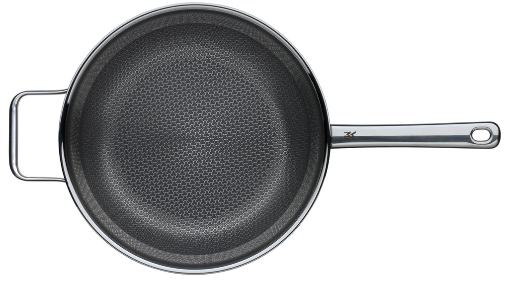 Detalj av non-stick belegg på Stekepanne dyp 28 cm rustfritt stål non-stick induksjon - WMF Profi Resist