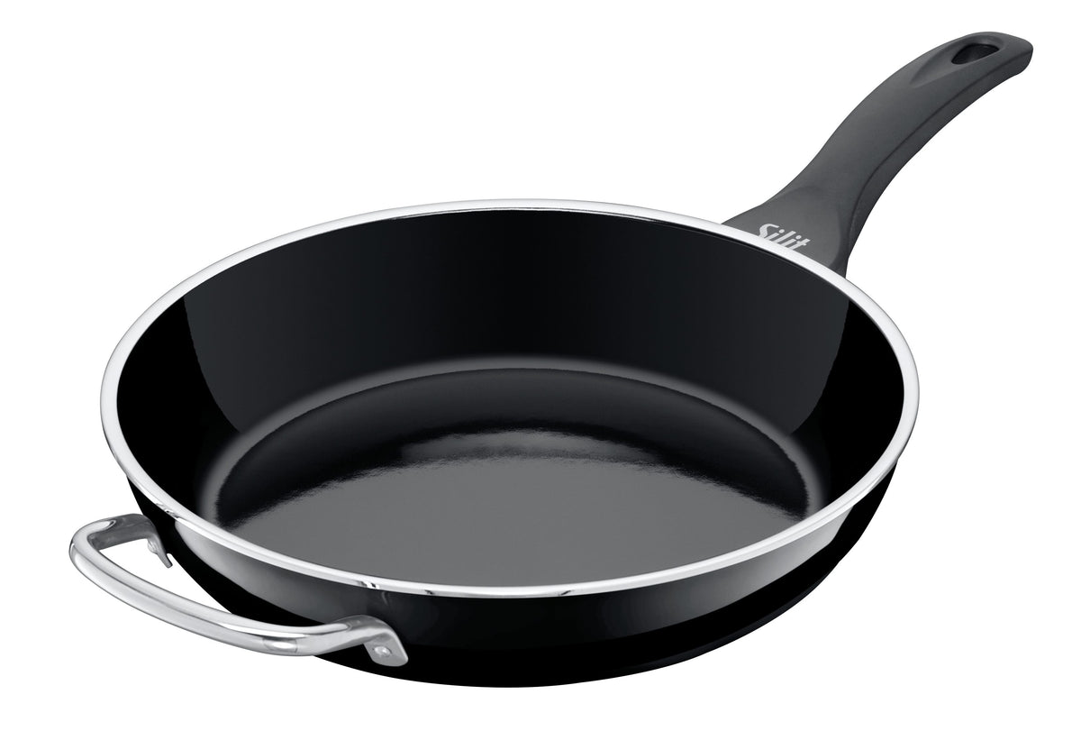 Stekepanne dyp Silargan® 28 cm induksjon svart - Silit forfra