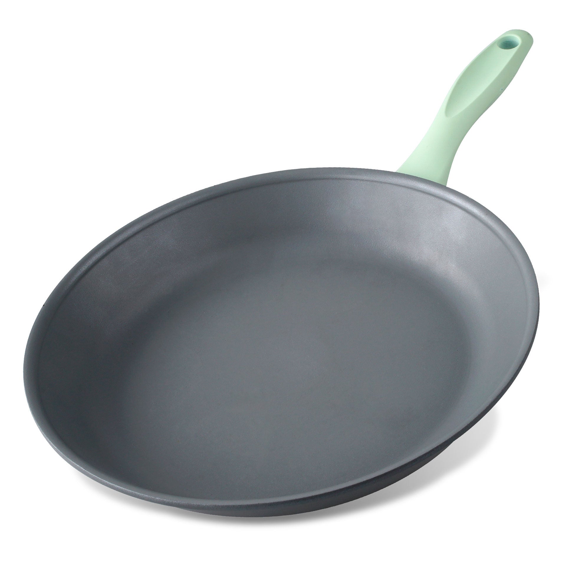Stekepanne Ecolution Ø28 cm resirkulert aluminium non-stick forfra