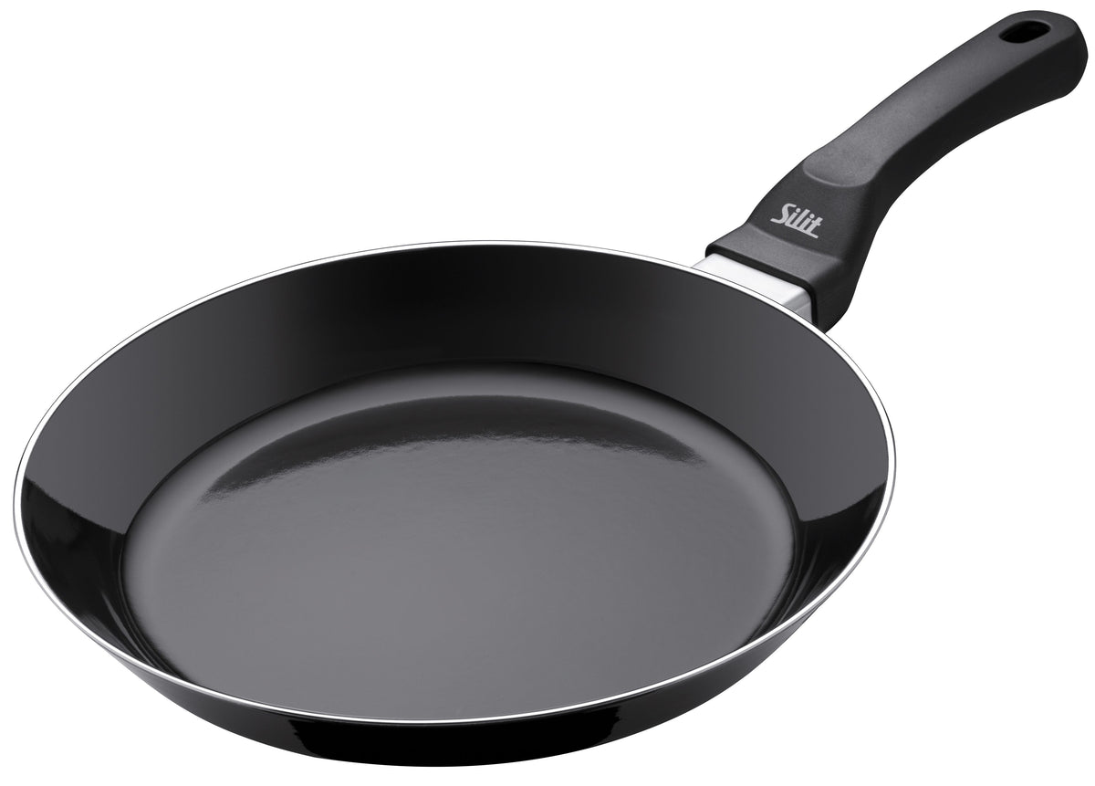 Stekepanne flat Silargan® 28 cm induksjon svart - Silit forfra