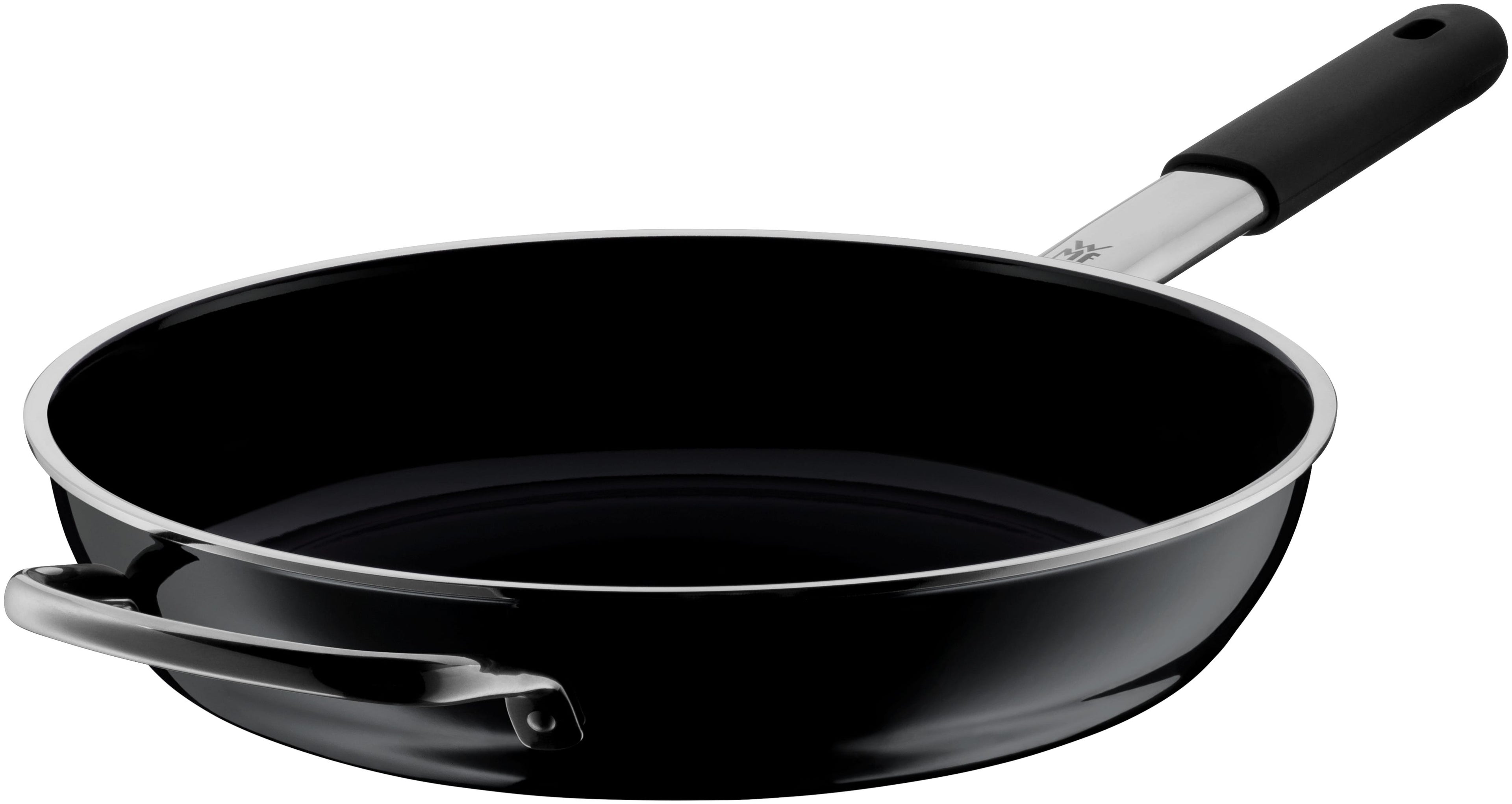 Stekepanne Fusiontec Mineral 28 cm svart induksjon - WMF forfra
