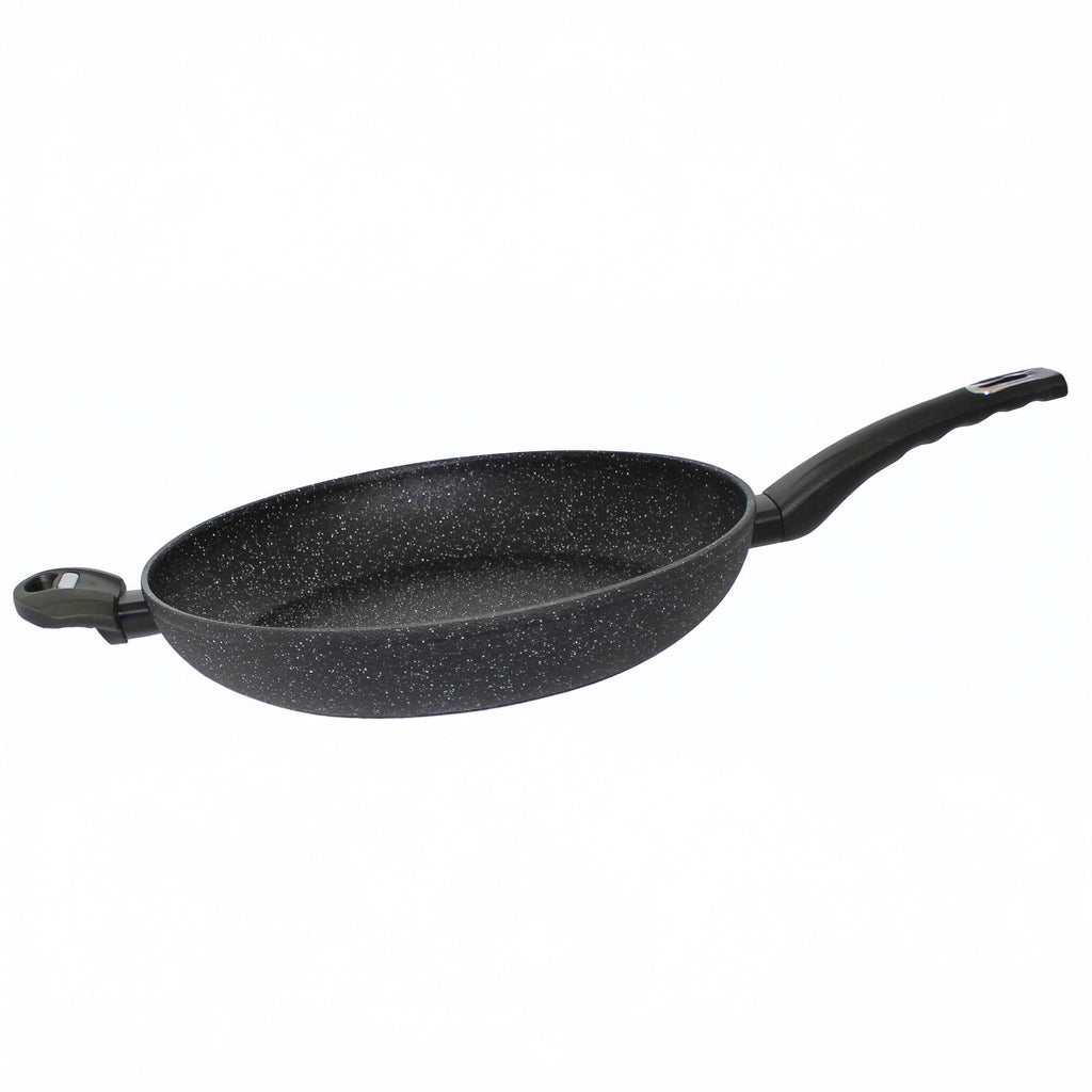 Stekepanne Granit Evolution aluminium Ø32 cm med mothåndtak forfra