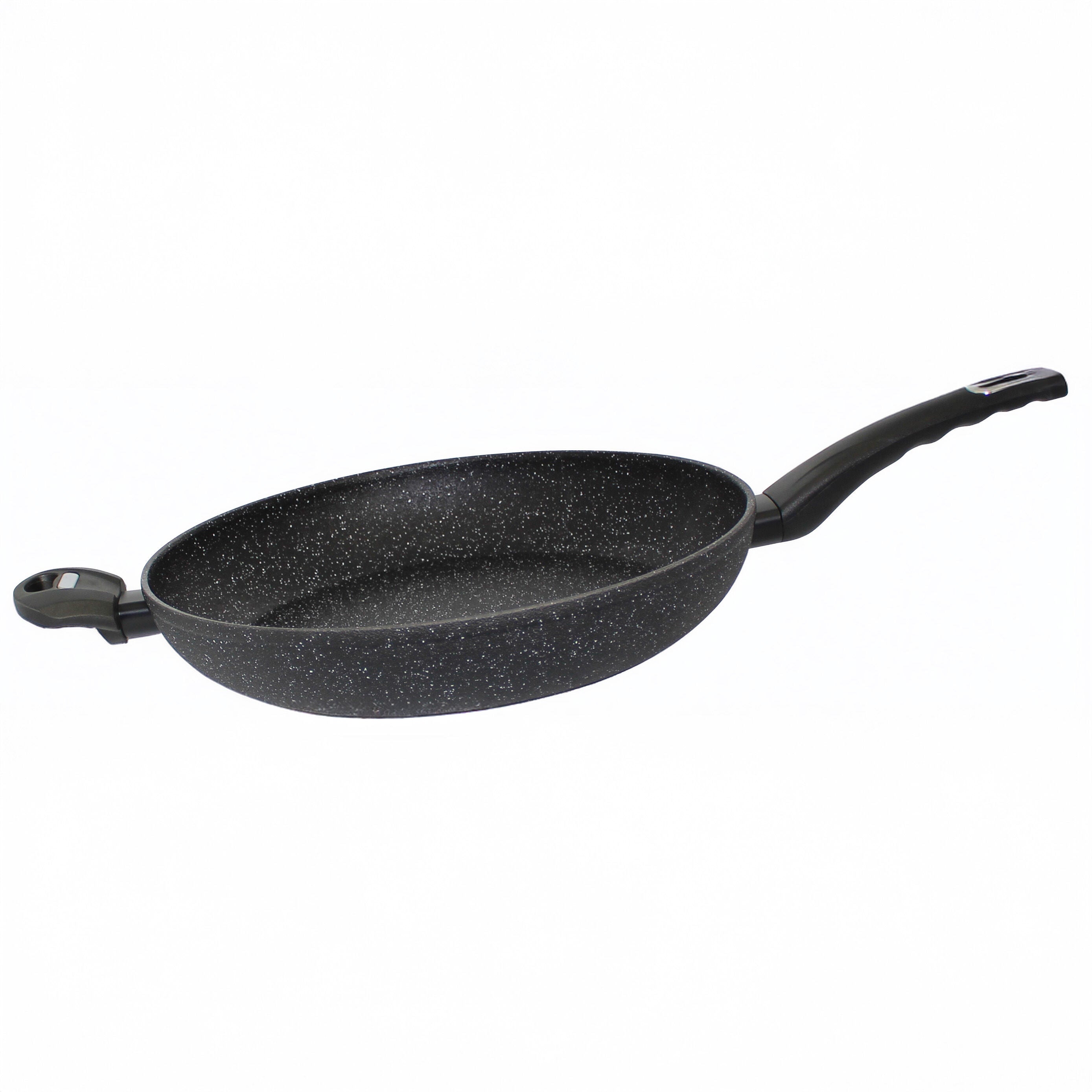 Stekepanne Granit Evolution aluminium Ø32 cm med mothåndtak forfra