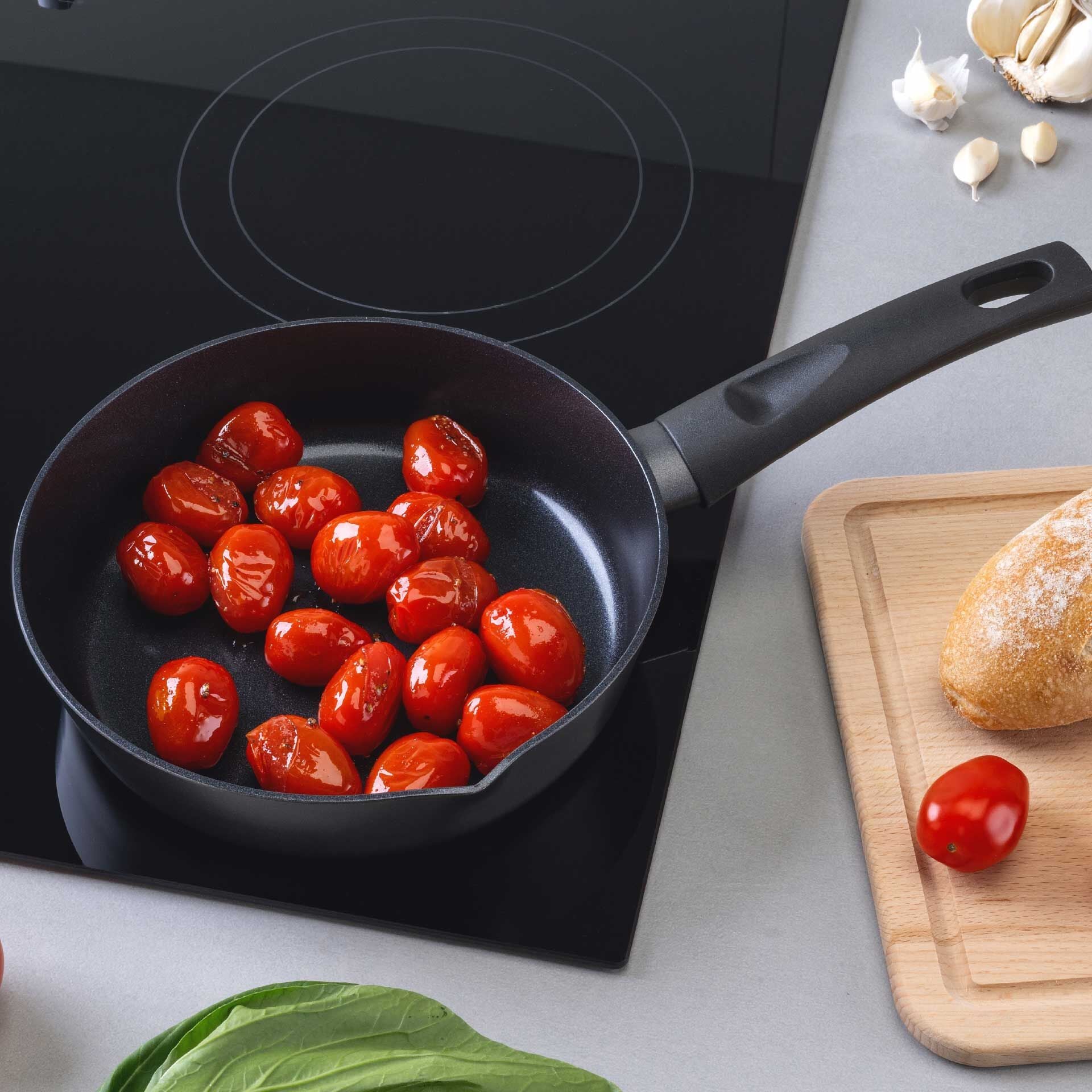 Stekepanne Highrise keramikk non-stick Ø20 cm nærbilde av belegg