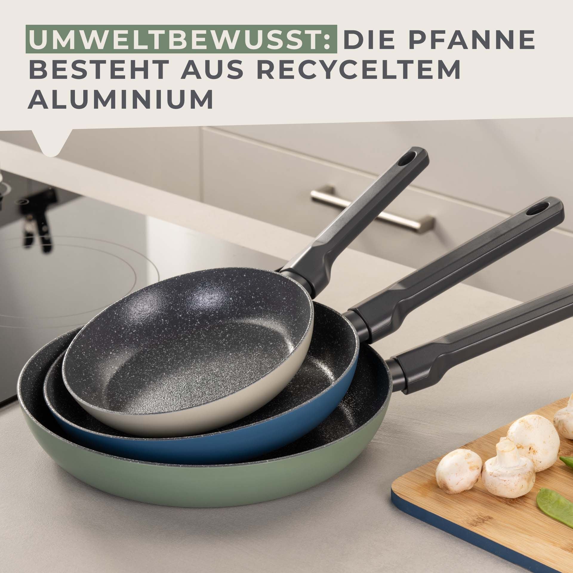 Stekepanne keramikk non-stick Ø20 cm Balance - Fackelmann med mat