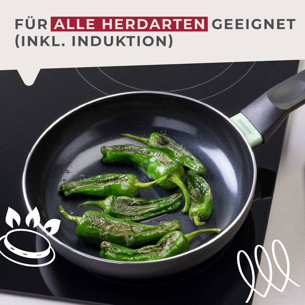 Stekepanne keramikk non-stick Ø20 cm Brandao med mat
