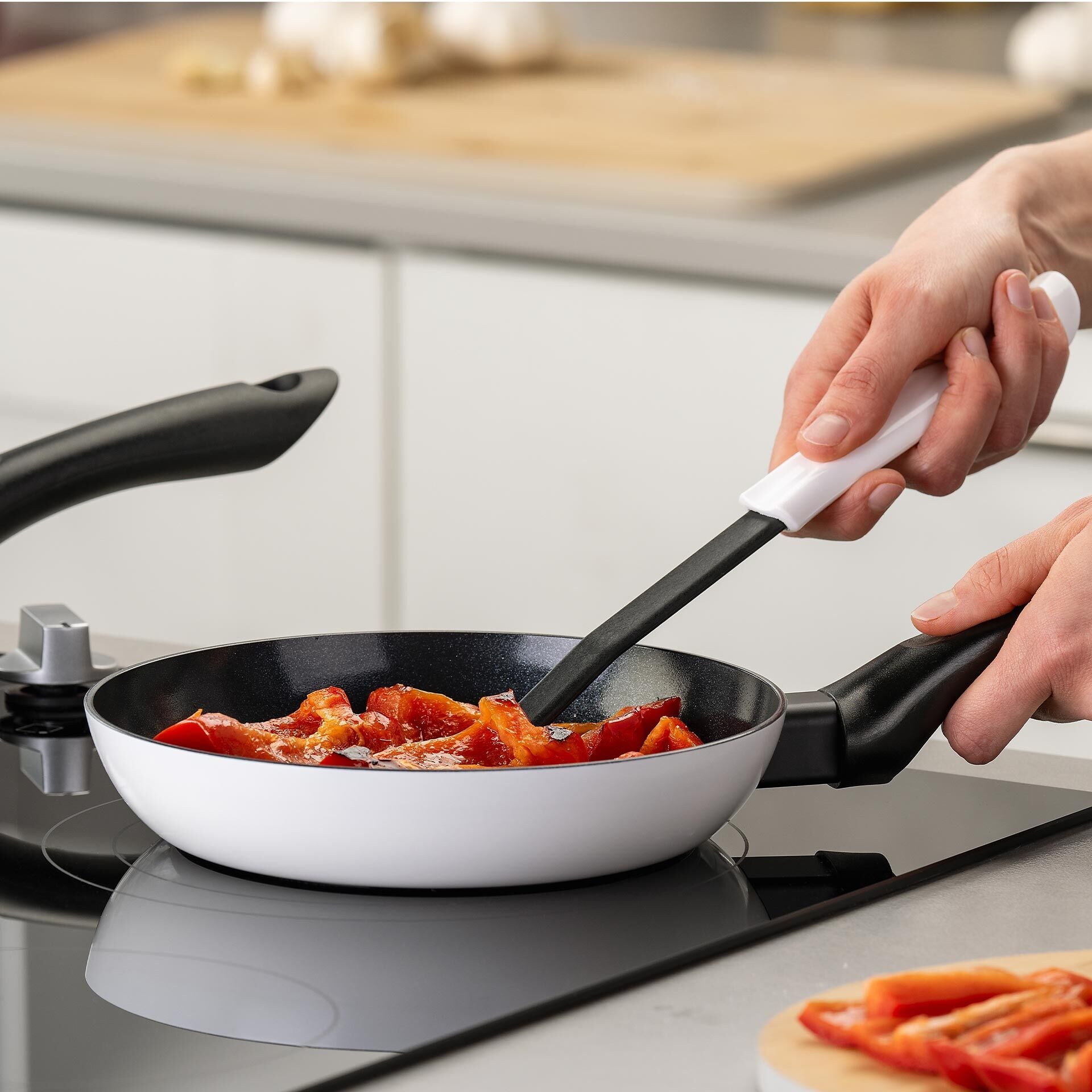 Stekepanne keramikk non-stick Ø20 cm Arcadalina bakside