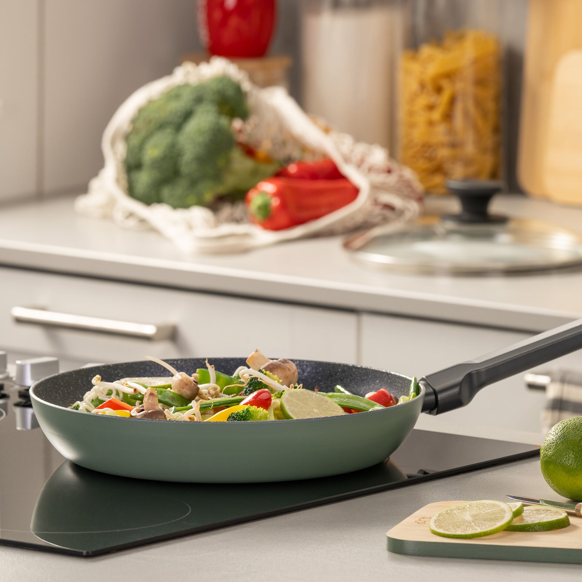 Stekepanne keramikk non-stick Ø28 cm Balance - Fackelmann bakside