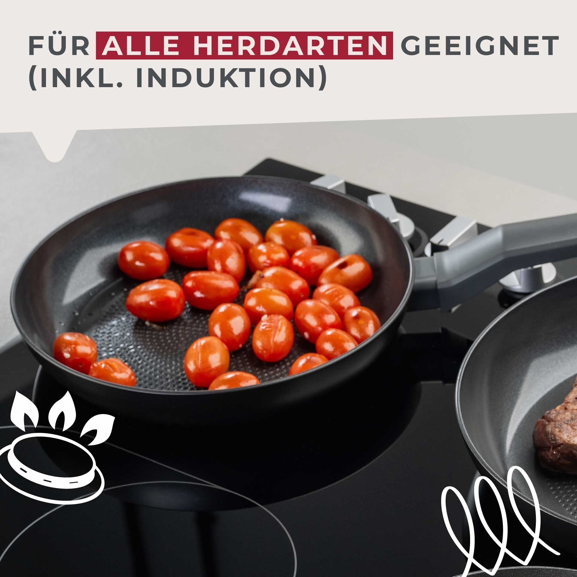 Stekepanne keramikk non-stick Ø28 cm Statement - Fackelmann oversikt