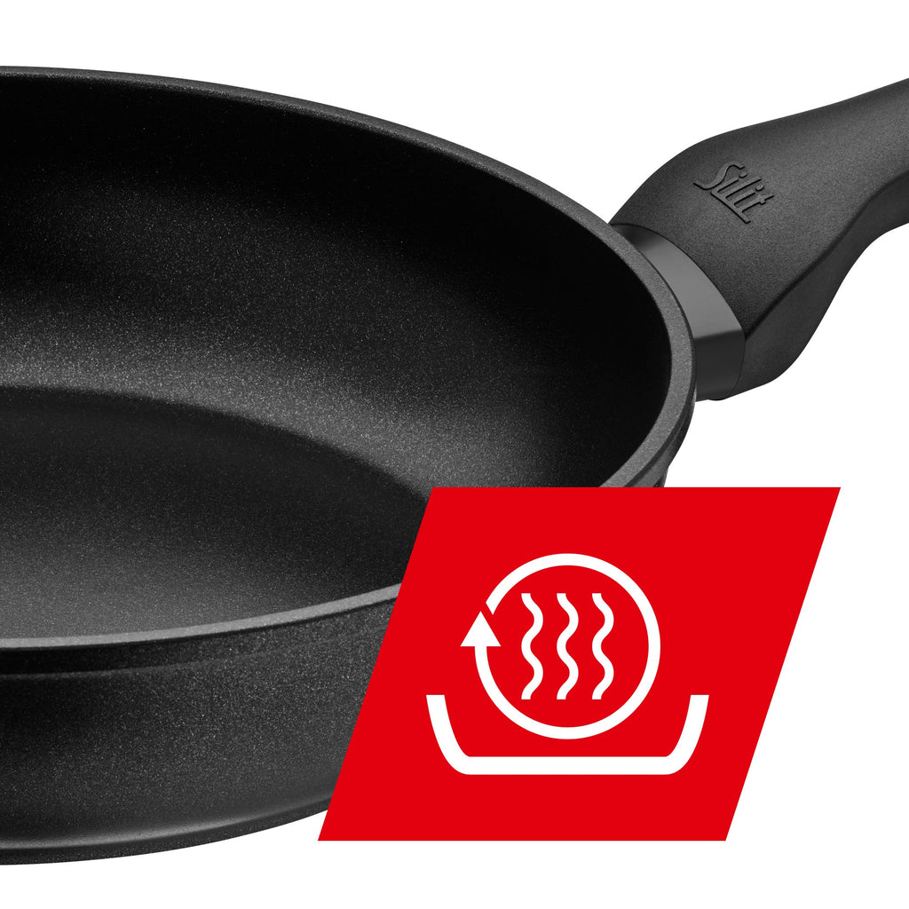 Stekepanne Merida 24 cm aluminium non-stick induksjon sideprofil